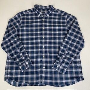 Vineyard Vines On-The-Go Performance Plaid Button Down‎ Shirt XXL